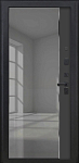 Дверь ДвериПРО Термо серебро ФЛЗ-618 Черный кварц DPRO226227 фото
