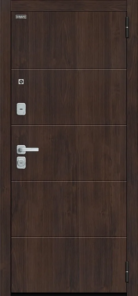 Фото Дверь Флэт/BChrome Almon/Bianco Melinga BR6168