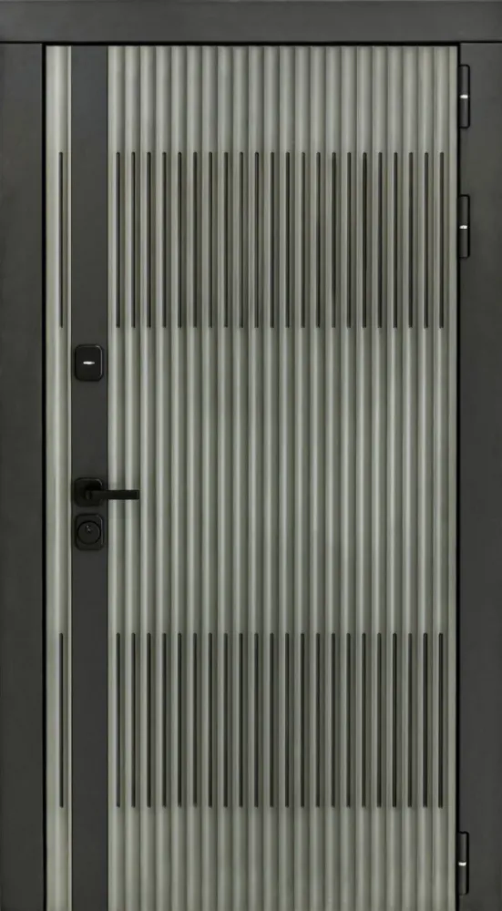 Фото Дверь ДвериПРО Элфи ФЛ-259 (10мм, Дуб с пилением) DPRO227621